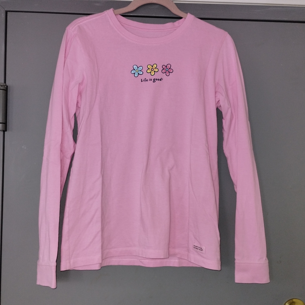 NWOT Life is Good Crusher Tee